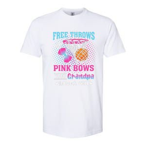 Free Throws Or Pin.K Bows Your Grandpa Loves You Gender Softstyle CVC T-Shirt