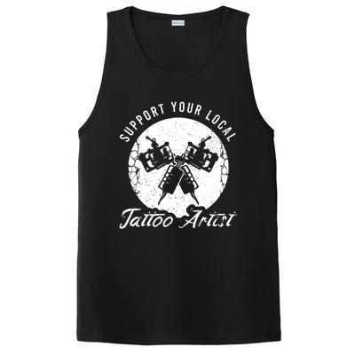 Funny Tattoo Outfit For A Tattoo Artist Gift PosiCharge Competitor Tank