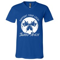 Funny Tattoo Outfit For A Tattoo Artist Gift V-Neck T-Shirt