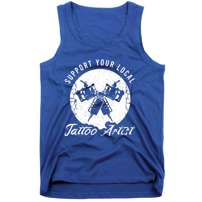 Funny Tattoo Outfit For A Tattoo Artist Gift Tank Top