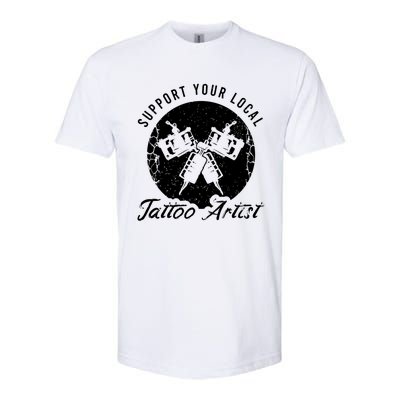 Funny Tattoo Outfit For A Tattoo Artist Gift Softstyle CVC T-Shirt