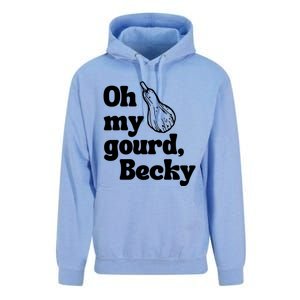 Funny Thanksgiving Oh My Gourd Becky Gift Unisex Surf Hoodie