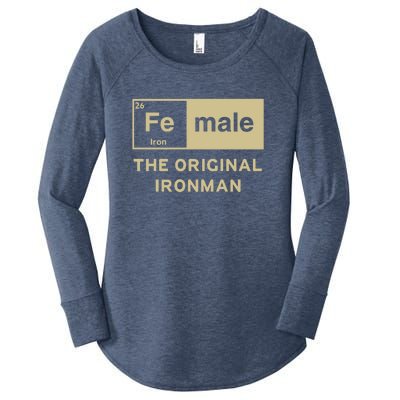 Female The Original Ironman Women's Perfect Tri Tunic Long Sleeve Shirt