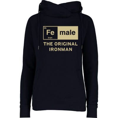 Female The Original Ironman Womens Funnel Neck Pullover Hood