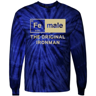 Female The Original Ironman Tie-Dye Long Sleeve Shirt