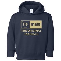 Female The Original Ironman Toddler Hoodie