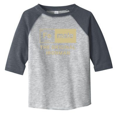 Female The Original Ironman Toddler Fine Jersey T-Shirt