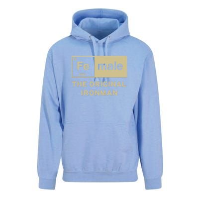 Female The Original Ironman Unisex Surf Hoodie