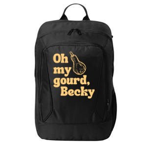 Funny Thanksgiving Oh My Gourd Becky Gift City Backpack