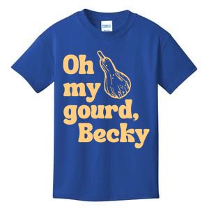 Funny Thanksgiving Oh My Gourd Becky Gift Kids T-Shirt