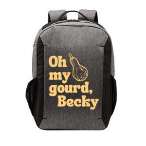 Funny Thanksgiving Oh My Gourd Becky Gift Vector Backpack