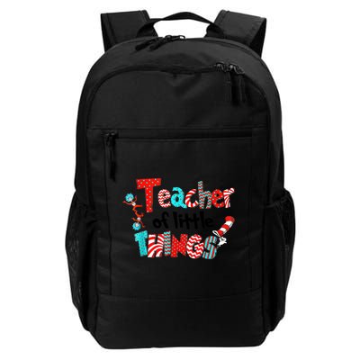 Funny Teacher Of Little Things For Teacher Cat And Hat Backpack