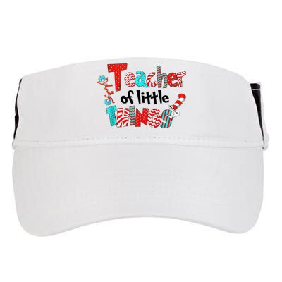Funny Teacher Of Little Things For Teacher Cat And Hat Adult Drive Performance Visor