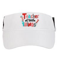 Funny Teacher Of Little Things For Teacher Cat And Hat Adult Drive Performance Visor