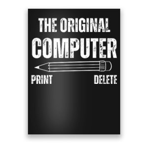 Funny The Original Computer Poster