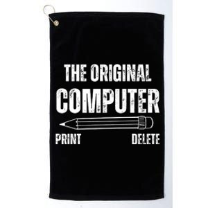 Funny The Original Computer Platinum Collection Golf Towel