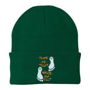 Funny Trick Or Treat Smell My Feet Halloween Knit Cap Winter Beanie