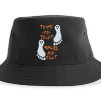 Funny Trick Or Treat Smell My Feet Halloween Sustainable Bucket Hat