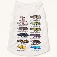 Funny Type Of Axolotls Funny Axolotl Lovers  Doggie Tank
