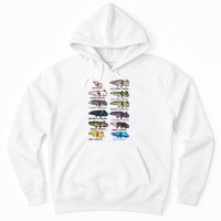 Funny Type Of Axolotls Funny Axolotl Lovers  Hoodie