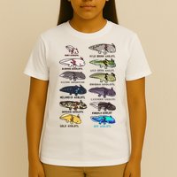 Funny Type Of Axolotls Funny Axolotl Lovers  T-Shirt