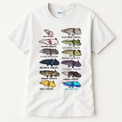 Funny Type Of Axolotls Funny Axolotl Lovers  Tall T-Shirt