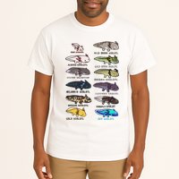 Funny Type Of Axolotls Funny Axolotl Lovers  Tall T-Shirt