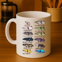 Funny Type Of Axolotls Funny Axolotl Lovers  Mug
