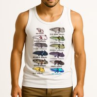 Funny Type Of Axolotls Funny Axolotl Lovers  Tank Top