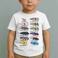 Funny Type Of Axolotls Funny Axolotl Lovers  Toddler T-Shirt