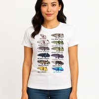 Funny Type Of Axolotls Funny Axolotl Lovers  Womens T-Shirt