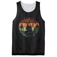 Forest Trees Outdoors Nature Mesh Reversible Basketball Jersey Tank