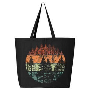 Forest Trees Outdoors Nature 25L Jumbo Tote