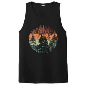 Forest Trees Outdoors Nature PosiCharge Competitor Tank