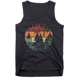 Forest Trees Outdoors Nature Tank Top