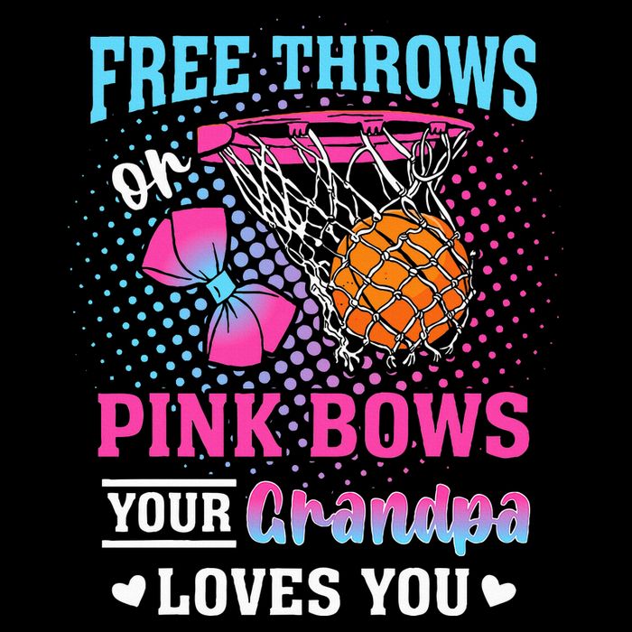 Free Throws Or Pink Bows Your Grandpa Loves You Gender Impact Tech Backpack