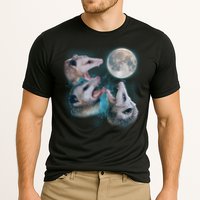 Funny Three Opossom Moon Performance Shirt