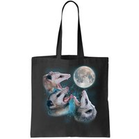 Funny Three Opossom Moon Bag