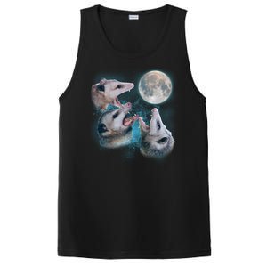 Funny Three Opossom Moon PosiCharge Competitor Tank