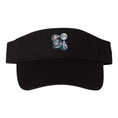 Funny Three Opossom Moon Visor