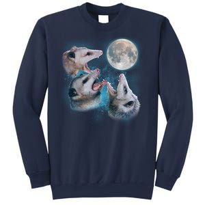 Funny Three Opossom Moon Sweatshirt