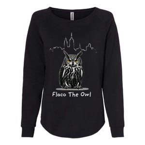 Flaco The Owl Womens California Wash Sweatshirt