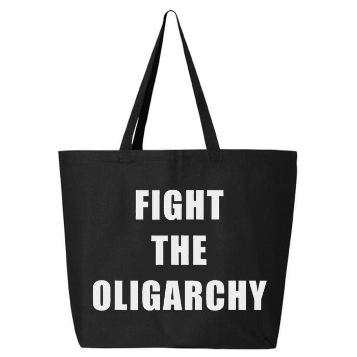 Fight The Oligarchy Anti Corruption Resistance 25L Jumbo Tote