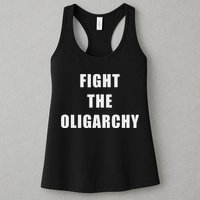 Fight The Oligarchy Anti Corruption Resistance Womens Tank Top