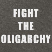 Fight The Oligarchy Anti Corruption Resistance Cotton Canvas Backpack