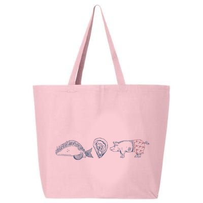 Fish Taco Oyster Ditch Ham Wallet 25L Jumbo Tote