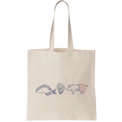 Fish Taco Oyster Ditch Ham Wallet Bag