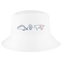 Fish Taco Oyster Ditch Ham Wallet Cool Comfort Performance Bucket Hat