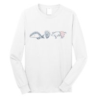 Fish Taco Oyster Ditch Ham Wallet Long Sleeve Shirt
