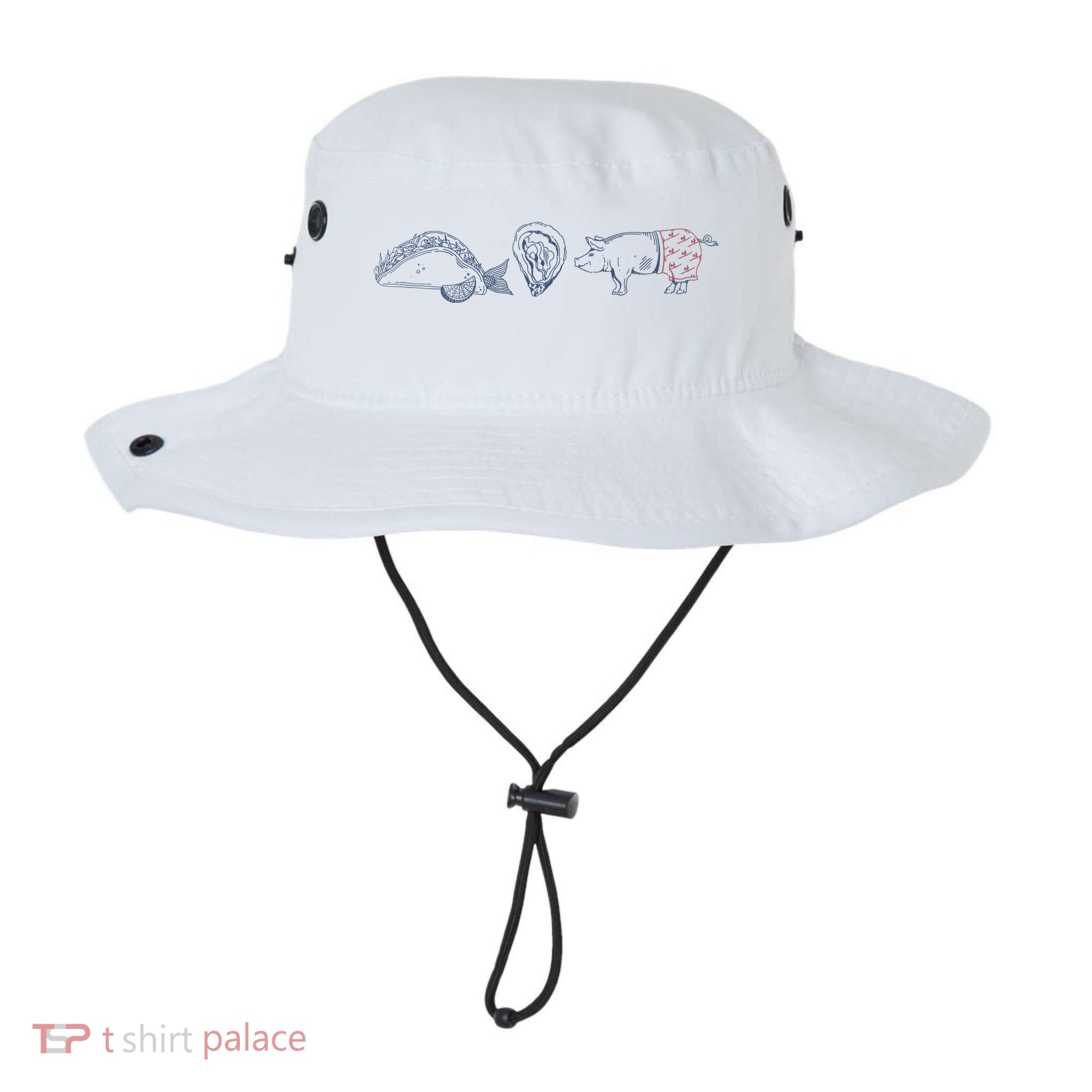 Fish Taco Oyster Ditch Ham Wallet Bucket Hat